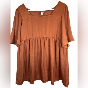 Isabel Maternity by Ingrid & Isabel Terracotta Blouse Large